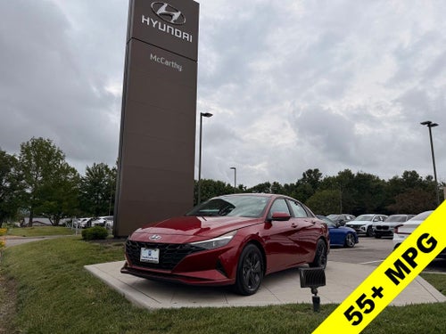 2023 Hyundai Elantra Hybrid Blue