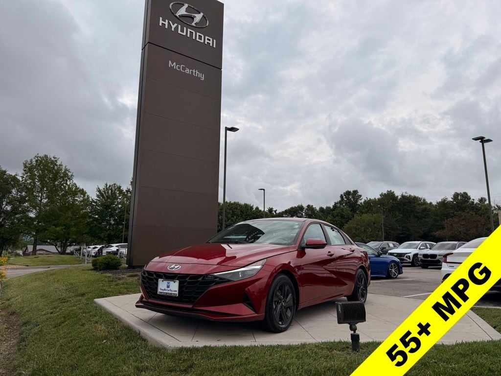 2023 Hyundai Elantra Hybrid Blue