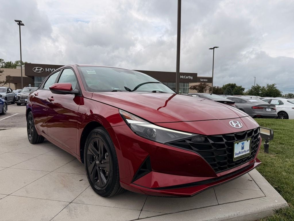 2023 Hyundai Elantra Hybrid Blue