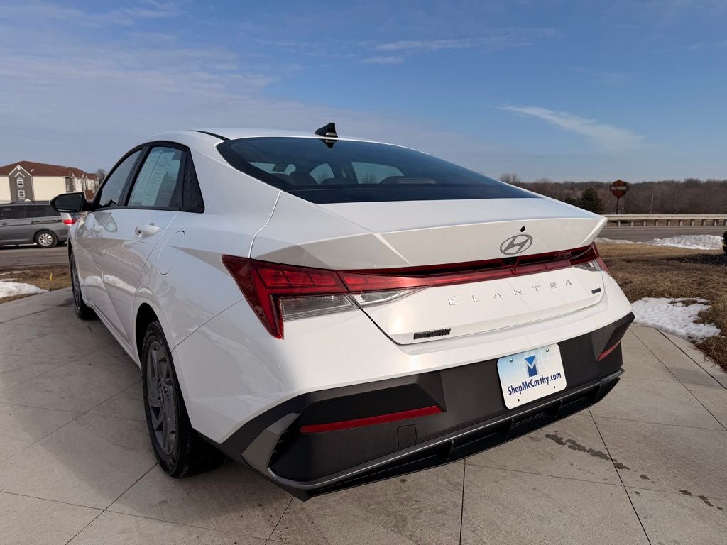 2025 Hyundai Elantra Hybrid Blue
