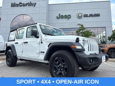 2023 Jeep Wrangler 4-Door Sport 4x4