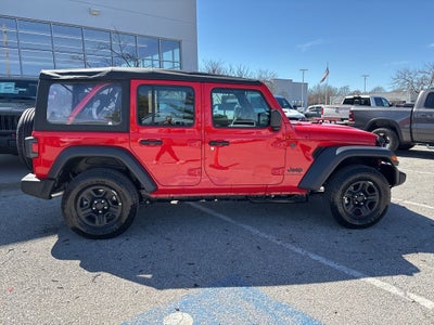 2026 Jeep Wrangler WRANGLER 4-DOOR SPORT