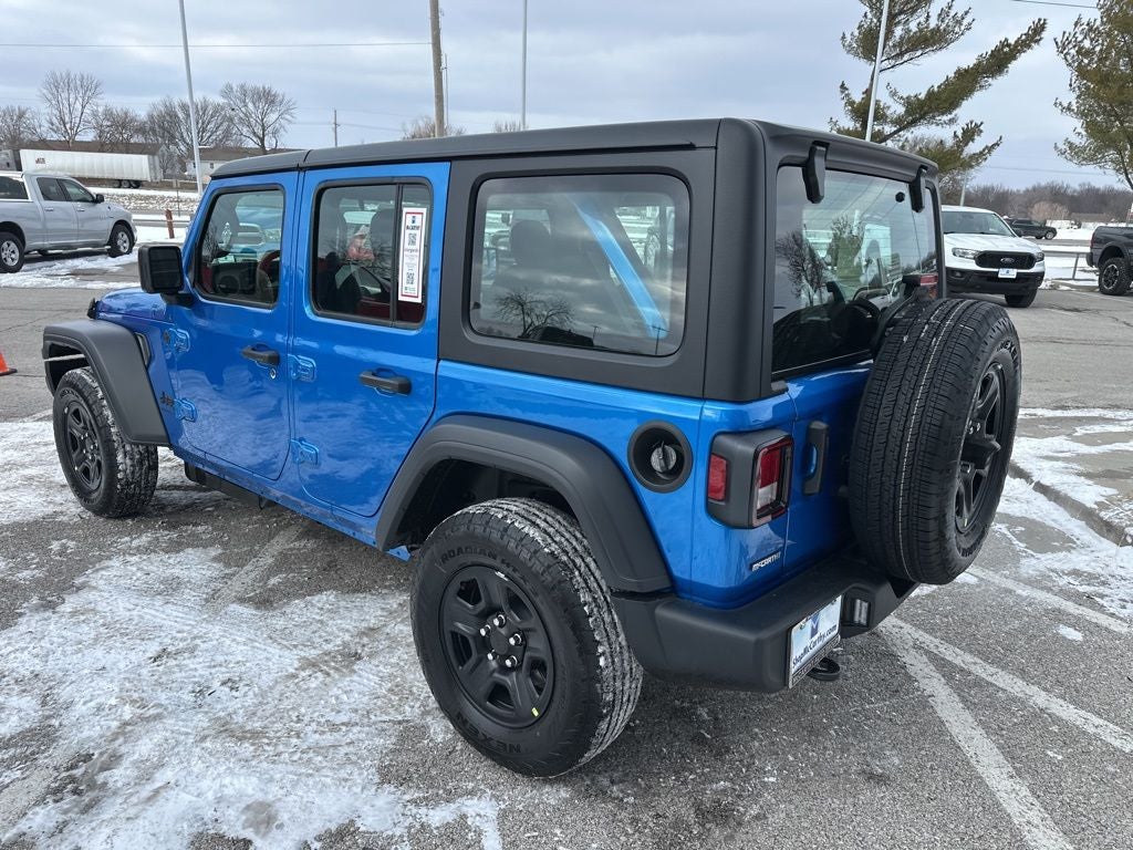 2026 Jeep Wrangler WRANGLER 4-DOOR SPORT