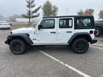 2026 Jeep Wrangler WRANGLER 4-DOOR SPORT