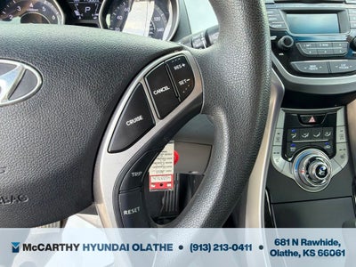 2013 Hyundai Elantra GLS