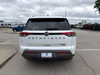 2026 Nissan Pathfinder Platinum