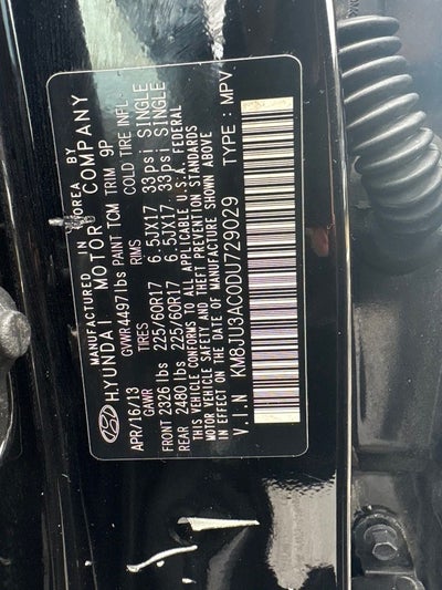 2013 Hyundai Tucson GLS