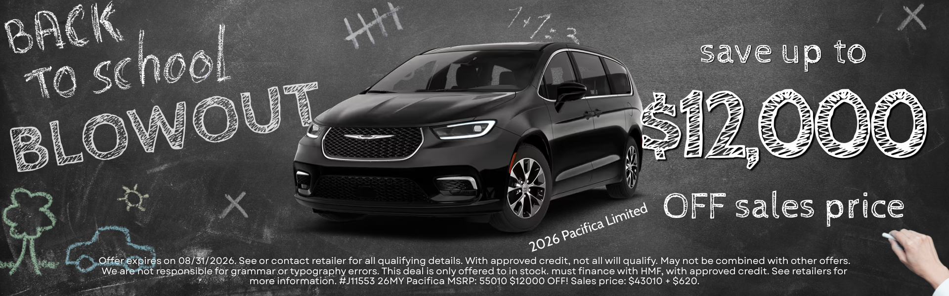 save up to $12,000 OFF sales price 