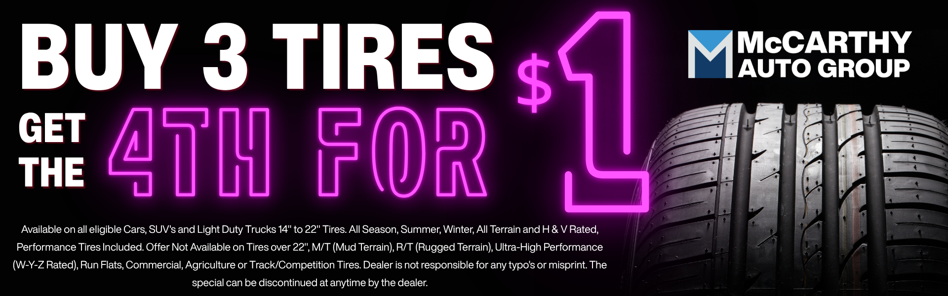 Tire Deals Near Lee's Summit, Missouri