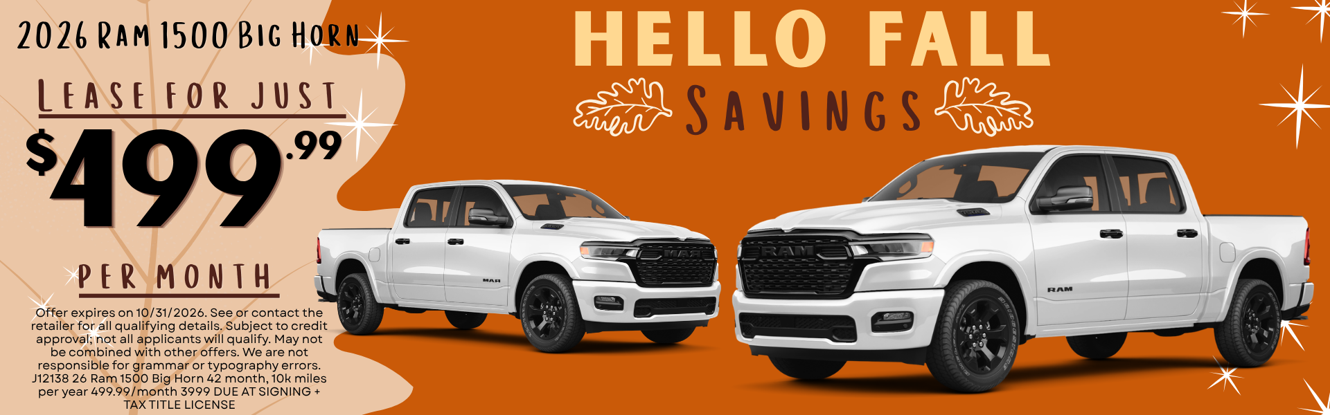 2026 Ram 1500 Big Horn