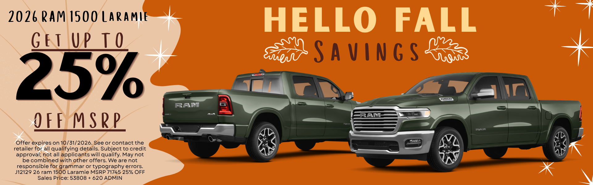 2026 RAM 1500 LARAMIE 