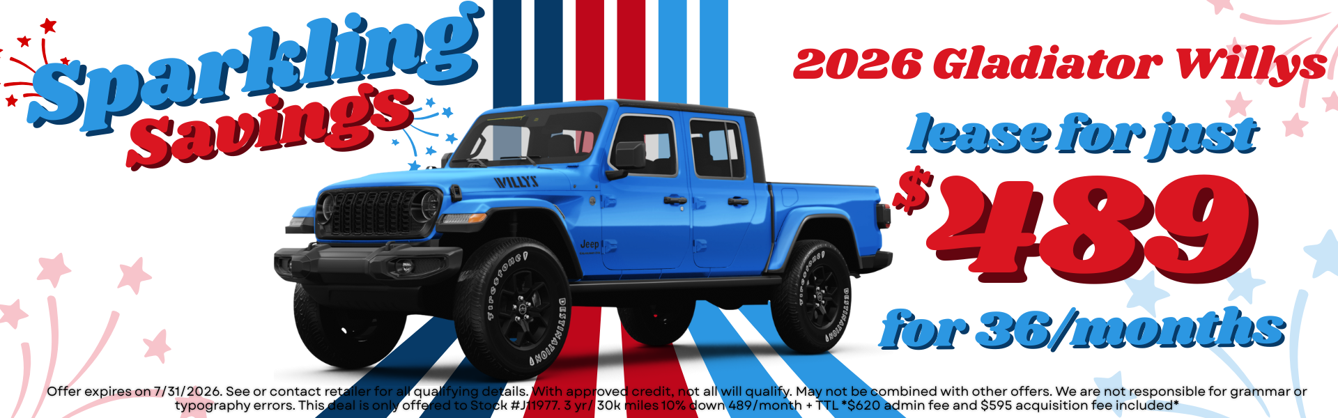 2026 Gladiator Willys