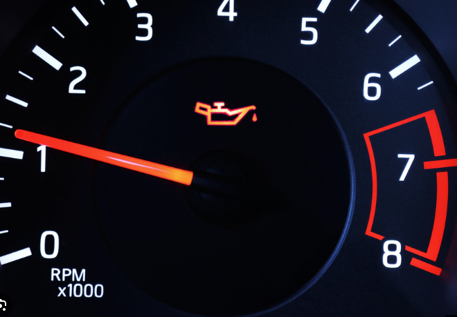 Jeep instrument cluster showing the oil life reset screen at McCarthy Jeep Ram Chrysler Dodge service in Lee's Summit, MO